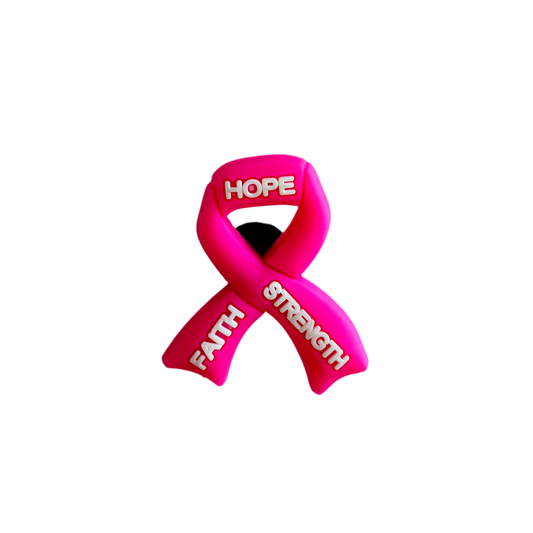 Breast Cancer Ribbon Charm