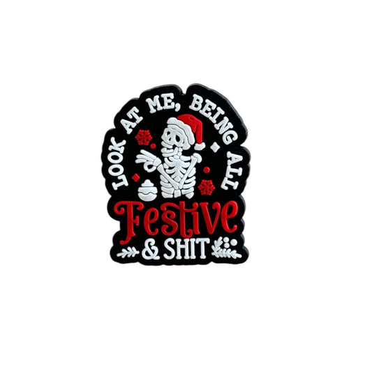 Christmas Festive & Shit Charm