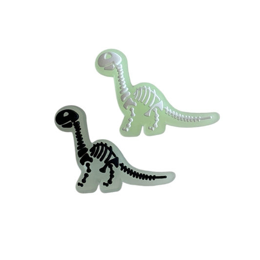 Glowing Dino Skeleton Charm