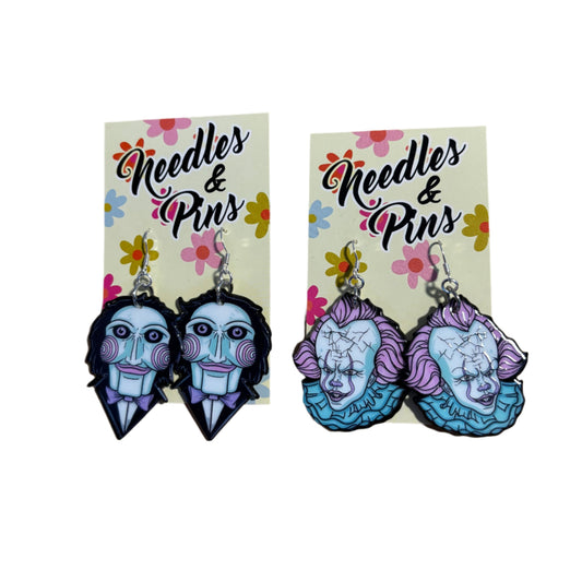 Killers In Pastels Drop Earrings