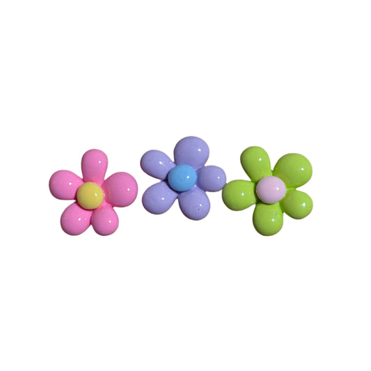 3D Jelly Bean Flower Charm