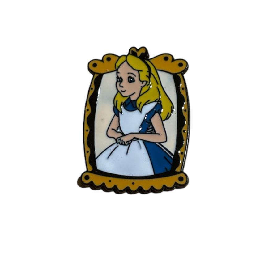 Alice Frame Enamel Pin