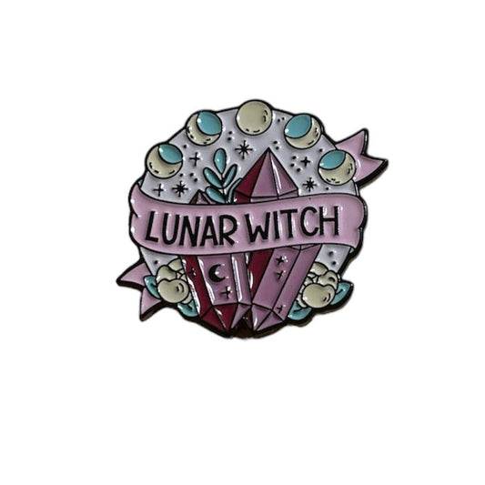 Lunar Witch Enamel Pin