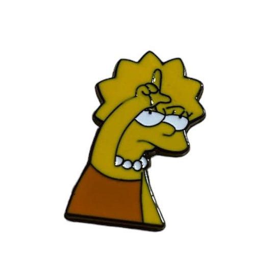 L is for Lisa Enamel Pin